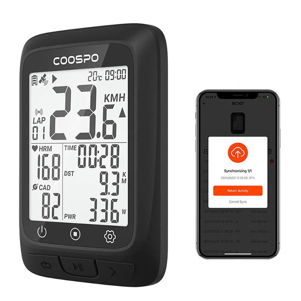 Coospo Bc107 Cykeldator, Grey, One Size