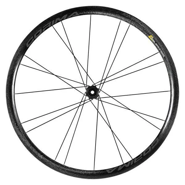 Corima 32 Ws Evo Cl Disc Tubeless Framhjul För Landsvägscykel, Black / outline, 12 x 100mm