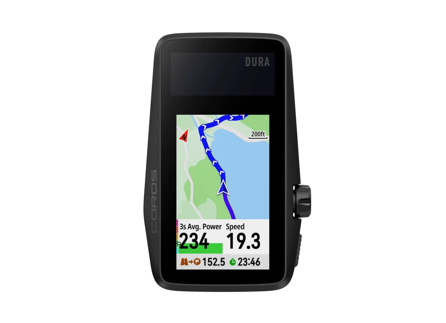 COROS Dura GPS Cykeldator, Black COROS Dura GPS Cykeldator, Black