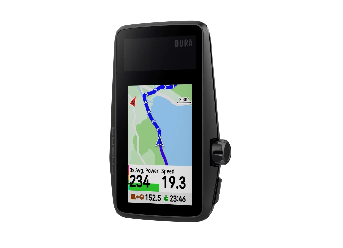 COROS Dura GPS Cykeldator, Black COROS Dura GPS Cykeldator, Black