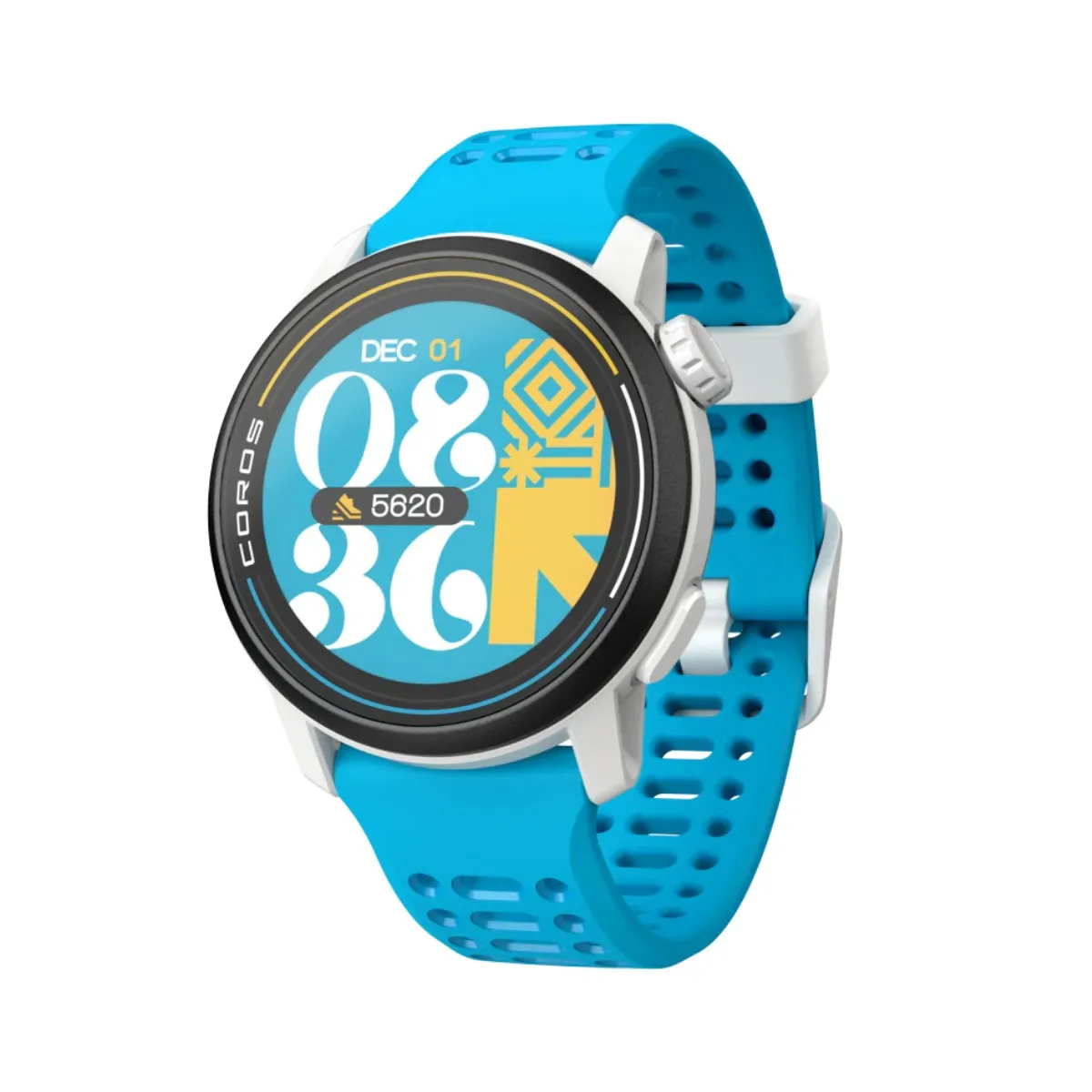 COROS Pace 3 Valencia Edition GPS Silicone Watch, Blue COROS Pace 3 Valencia Edition GPS Silicone Watch, Blue