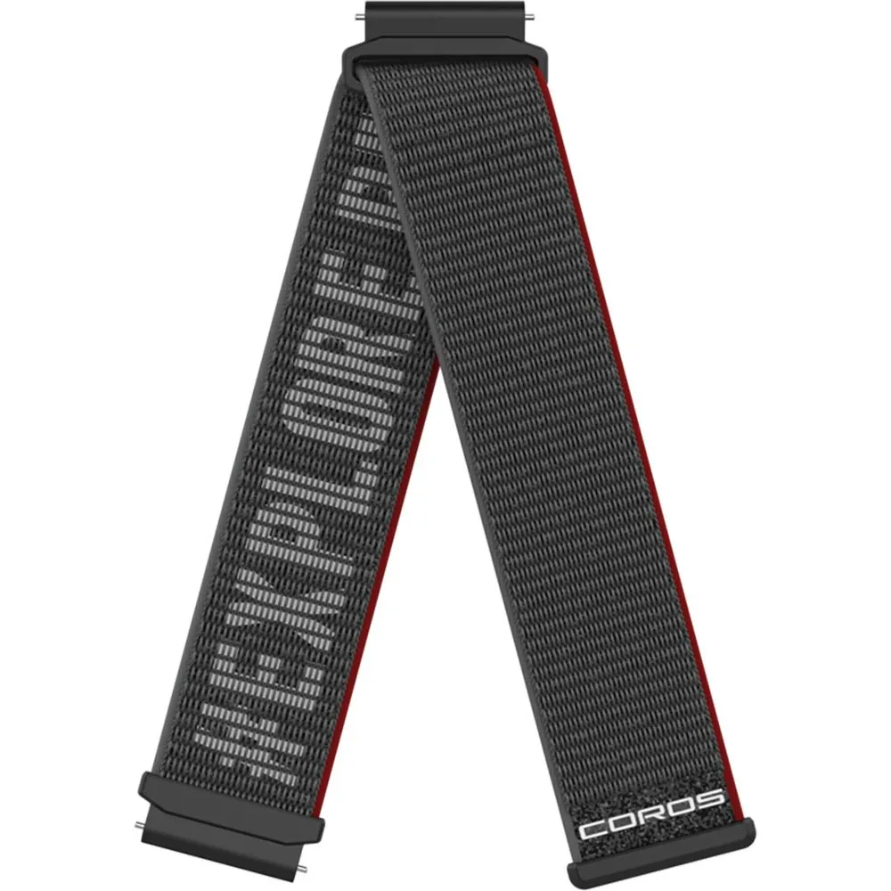 COROS Strap Nylon, Black COROS Strap Nylon, Black