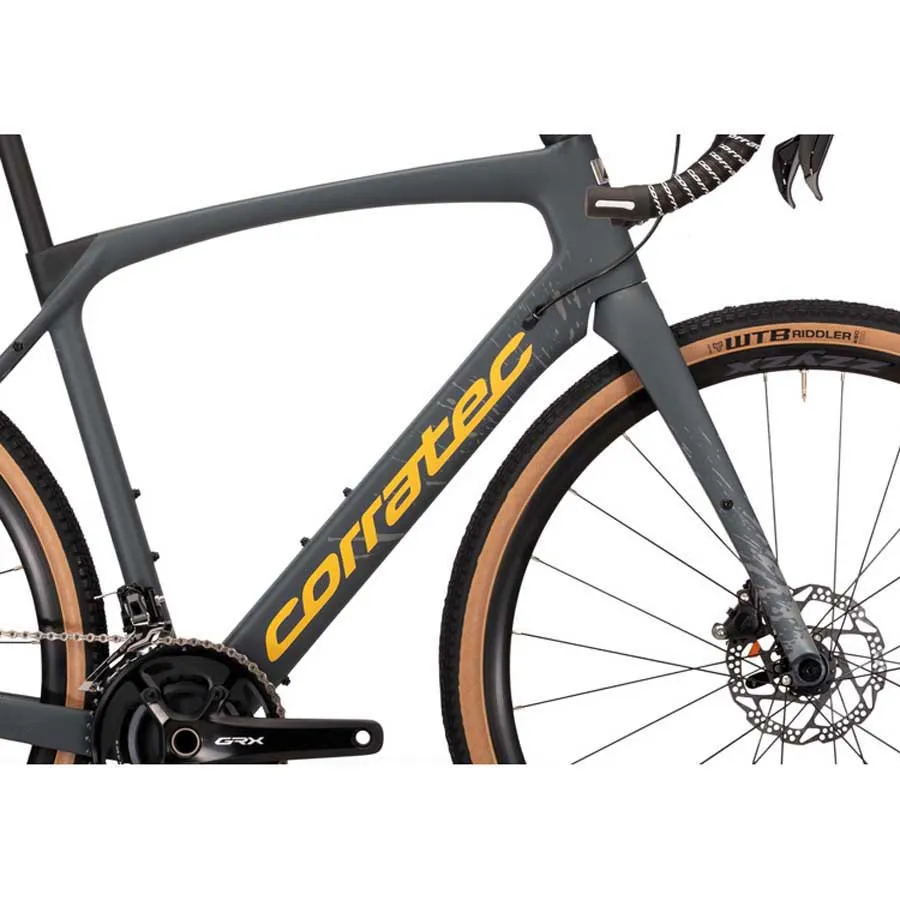 Corratec Allroad C2 Grx 2023 Gravelcykel, Grey / yellow Corratec Allroad C2 Grx 2023 Gravelcykel, Grey / yellow