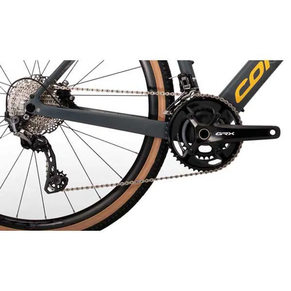 Corratec Allroad C2 Grx 2023 Gravelcykel, Grey / yellow Corratec Allroad C2 Grx 2023 Gravelcykel, Grey / yellow
