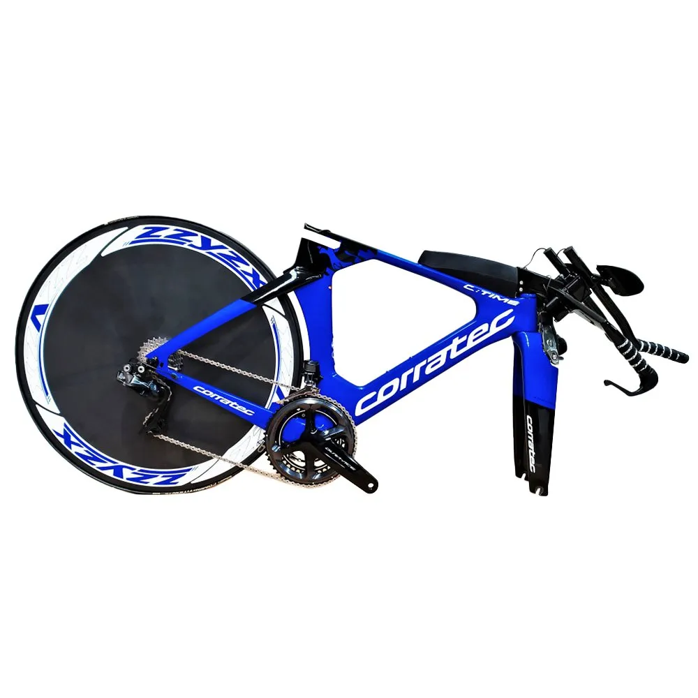 Corratec C:time Slr Time 2020 Racercykel Refurbished, Blue / white