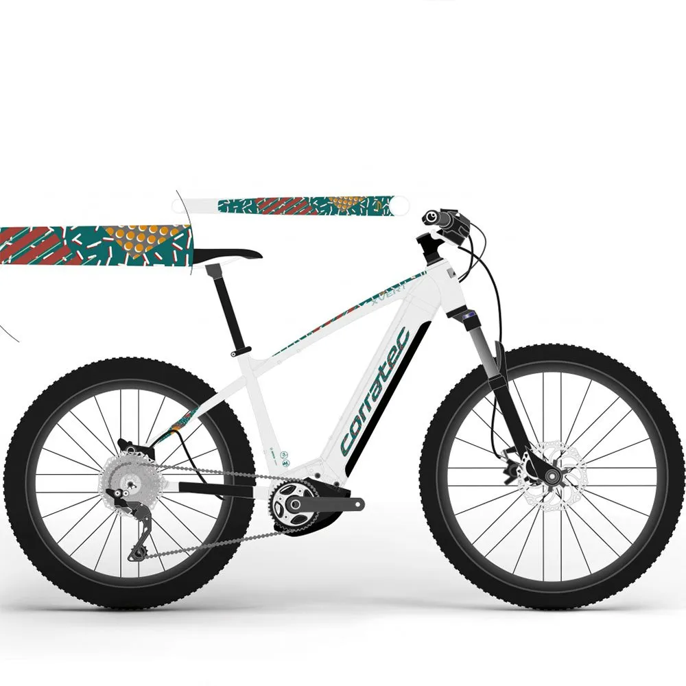Corratec E-power X-vert Cx6 Ltd Gent 29´´ 2023 Elcykel Mtb, White / blue, 49, 625Wh