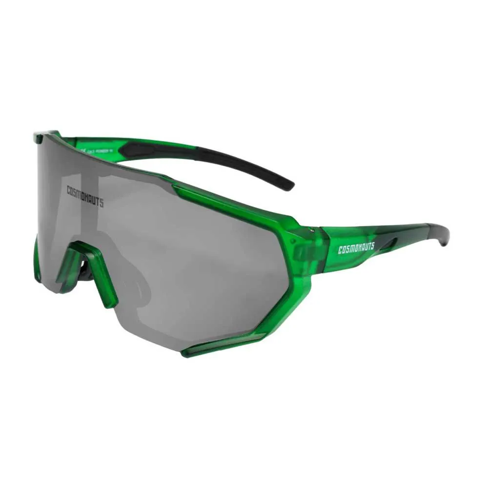 COSMO Pioneer 10 Solglasögon, Clear green, Black/CAT3