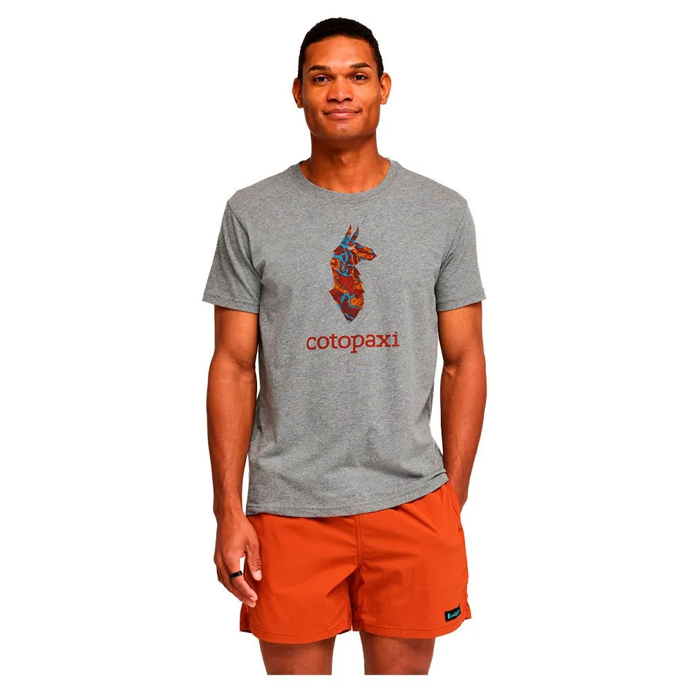 Cotopaxi Altitude Llama T-shirt Med Korta ärmar, Heather grey