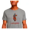 Cotopaxi Altitude Llama T-shirt Med Korta ärmar, Heather grey