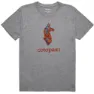 Cotopaxi Altitude Llama T-shirt Med Korta ärmar, Heather grey