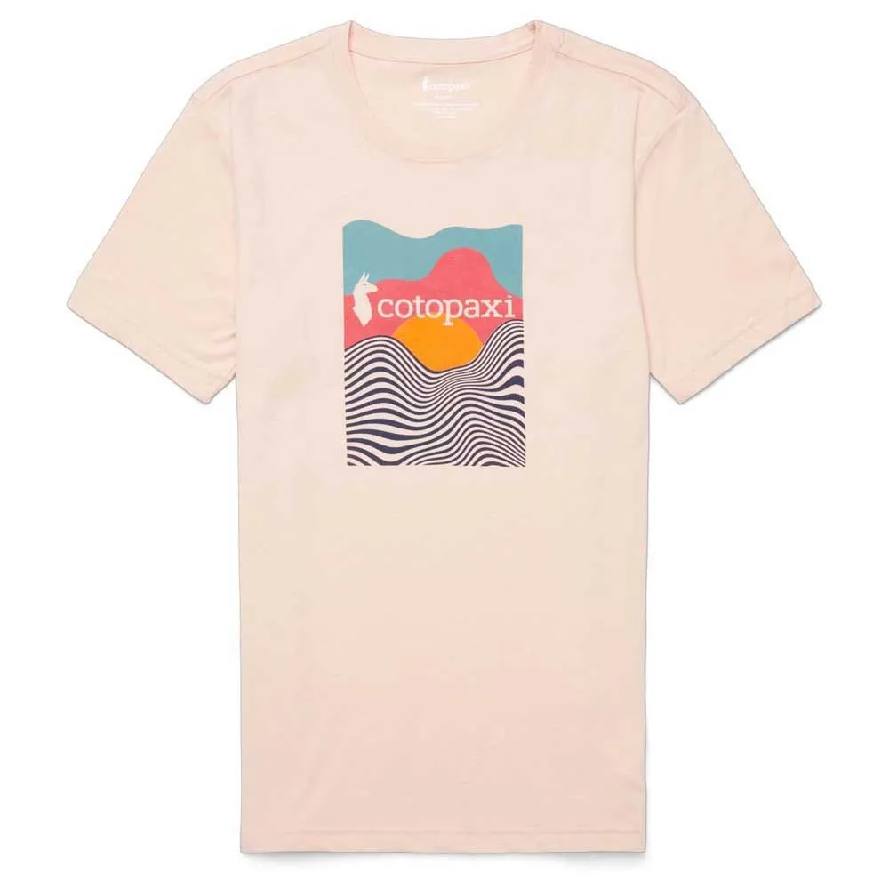 Cotopaxi Vibe Organic T-shirt Med Korta ärmar, Rosewood