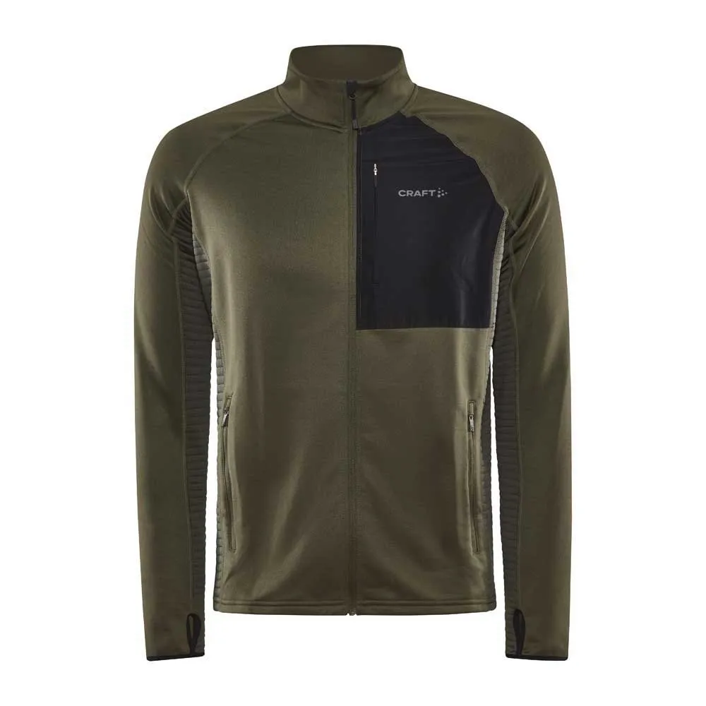 Craft Adv Tech Thermal Fleecejacka Med Dragkedja