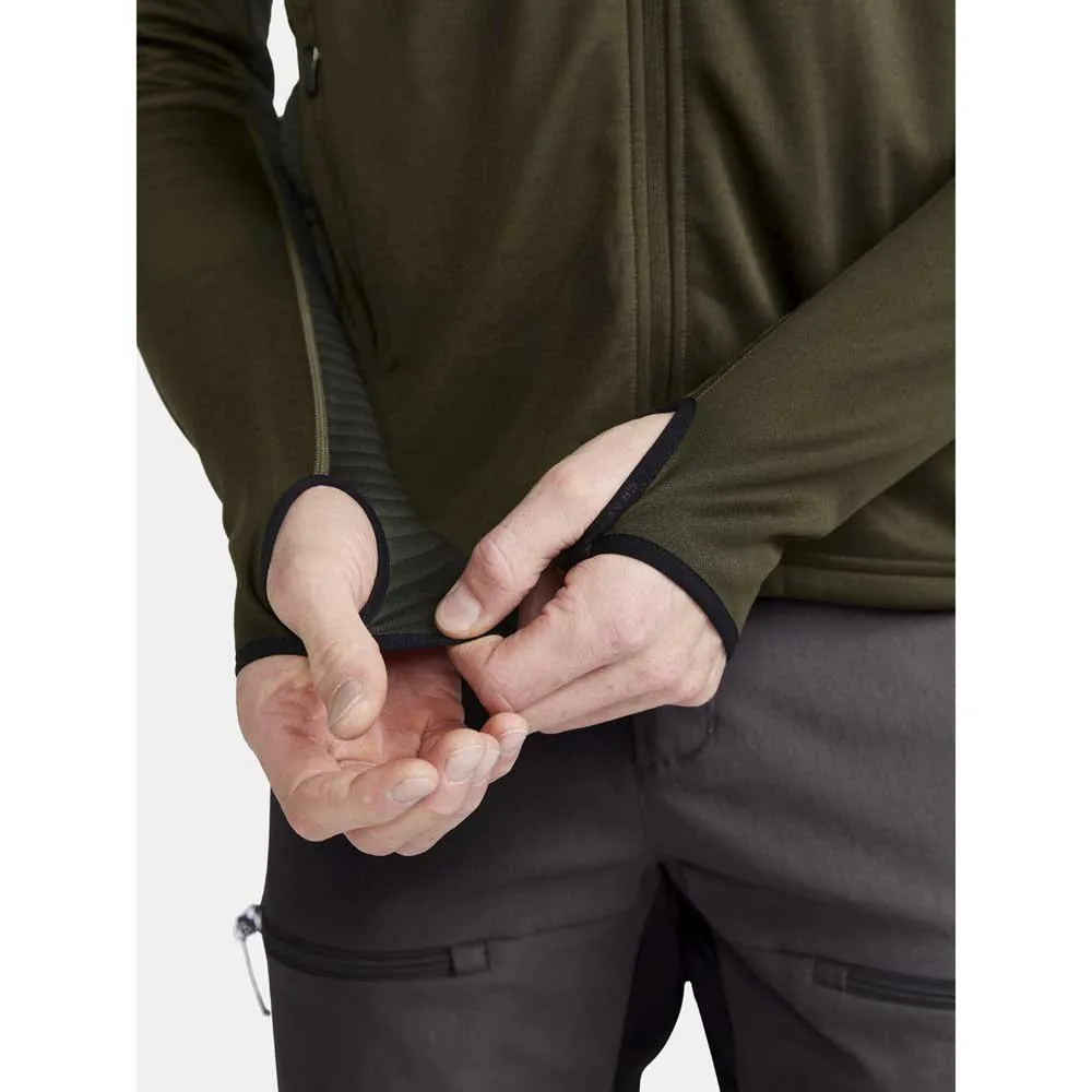 Craft Adv Tech Thermal Fleecejacka Med Dragkedja