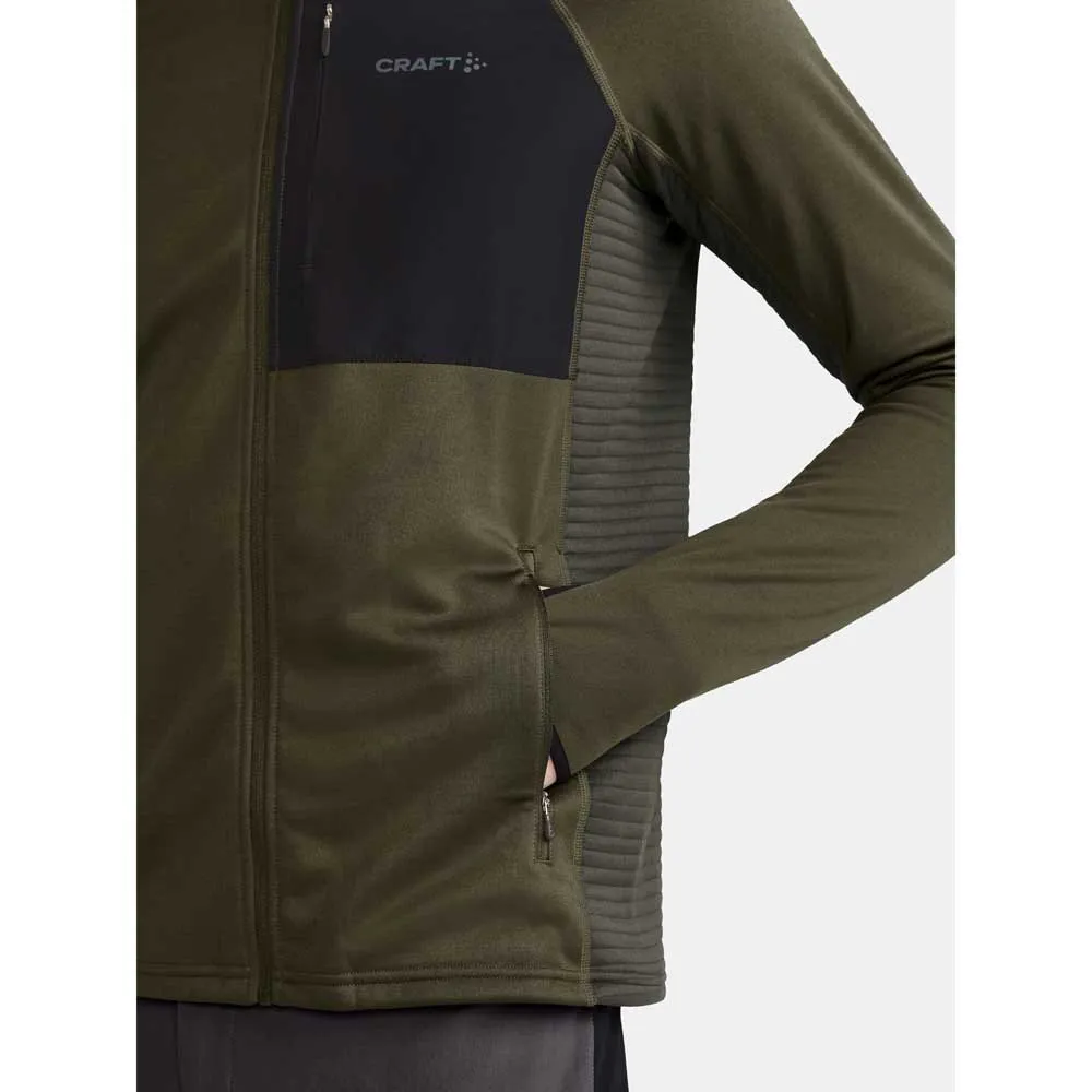 Craft Adv Tech Thermal Fleecejacka Med Dragkedja