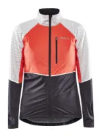 Craft Advanced Hydro Lumen Cykeljacka W Orange/Vit Craft Advanced Hydro Lumen Cykeljacka W Orange/Vit