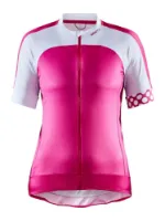 Craft Block Jersey Women Rosa/Vit