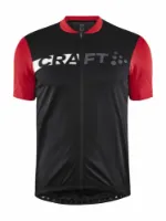 Craft Core Endurance Logo cykeltröja svart/röd herr Craft Core Endurance Logo cykeltröja svart/röd herr