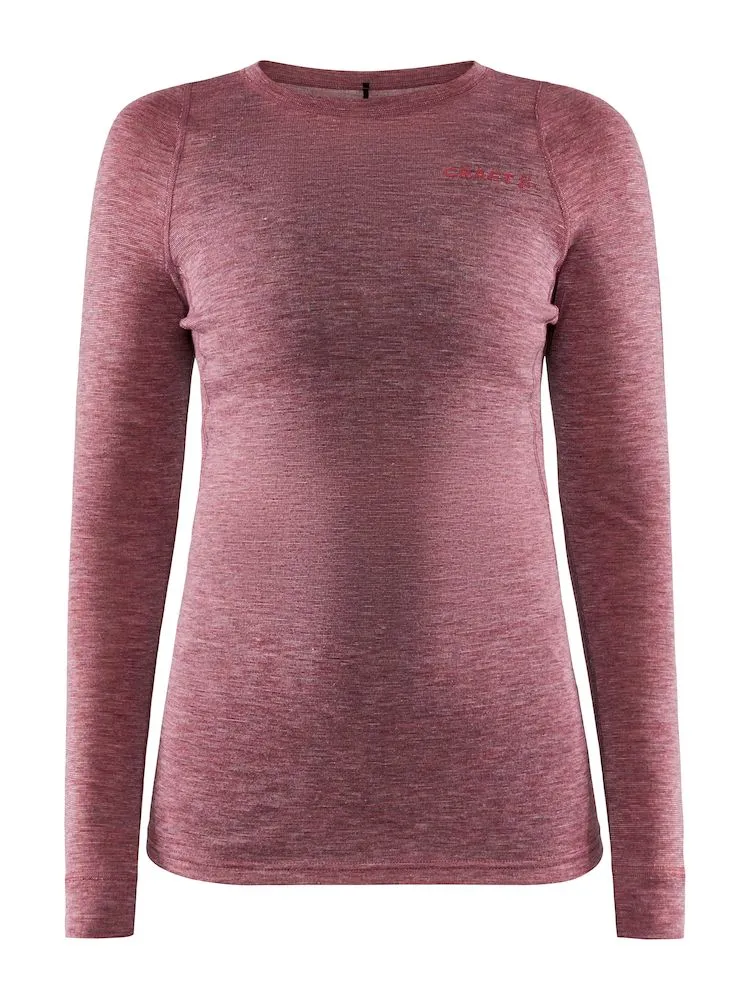 Craft CORE Wool Merino LS Tee W Rose Craft CORE Wool Merino LS Tee W Rose