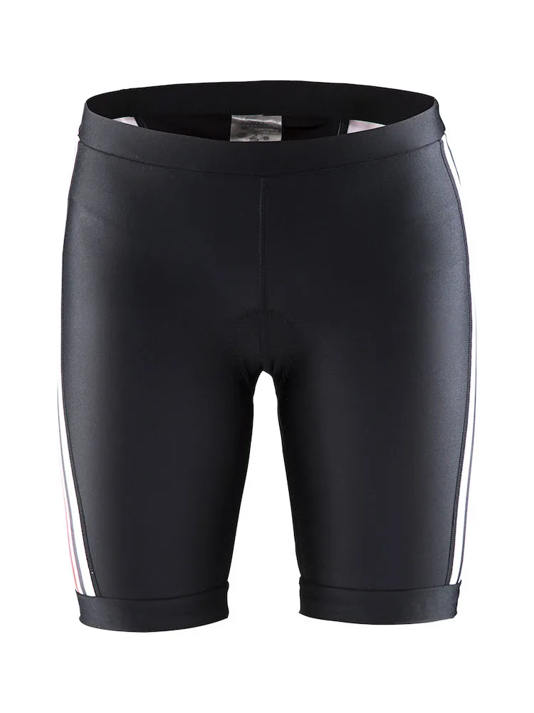 Craft JB Logo Shorts Junior, Svart/Vit Craft JB Logo Shorts Junior, Svart/Vit