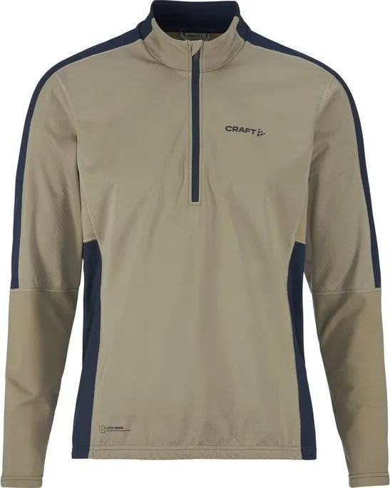 Craft Men's Adv Nordic Race Warm HZ Jersey, Raw/Blaze Craft Men's Adv Nordic Race Warm HZ Jersey, Raw/Blaze