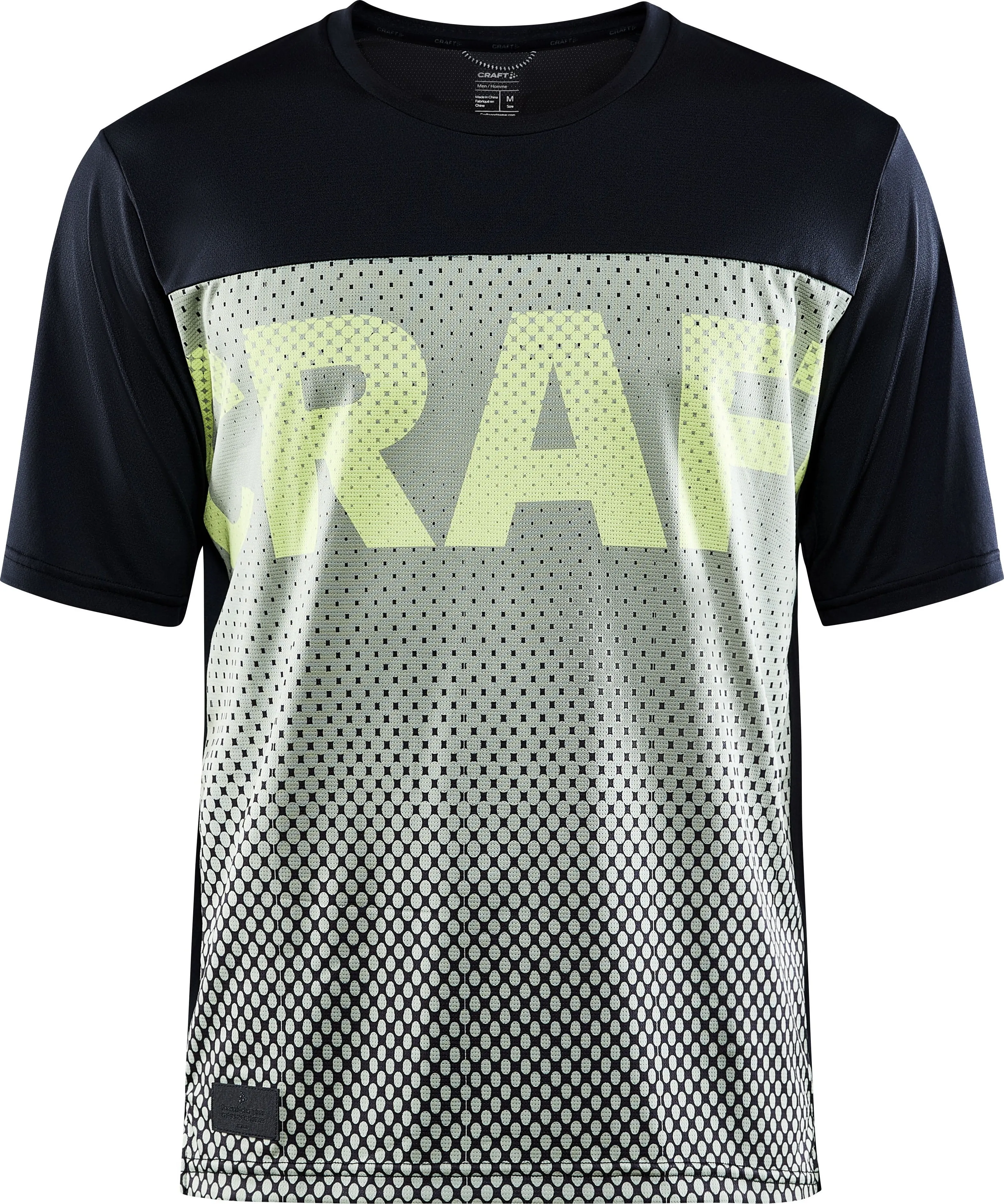 Craft Men's Core Offroad Xt Ss Jersey, Black/forest Craft Men's Core Offroad Xt Ss Jersey, Black/forest