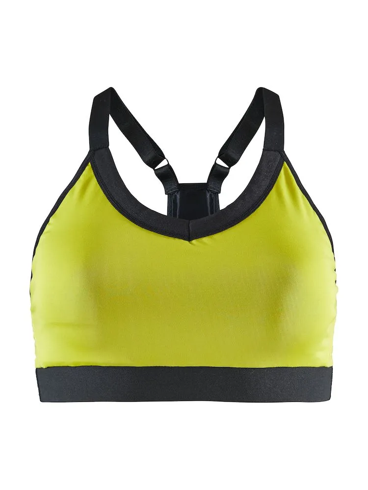Craft Motion Sports BH, Gul/Svart Craft Motion Sports BH, Gul/Svart