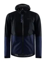Craft Offroad Hydro Vind och Vattentät Cykeljacka Svart/Navy Blå Craft Offroad Hydro Vind och Vattentät Cykeljacka Svart/Navy Blå