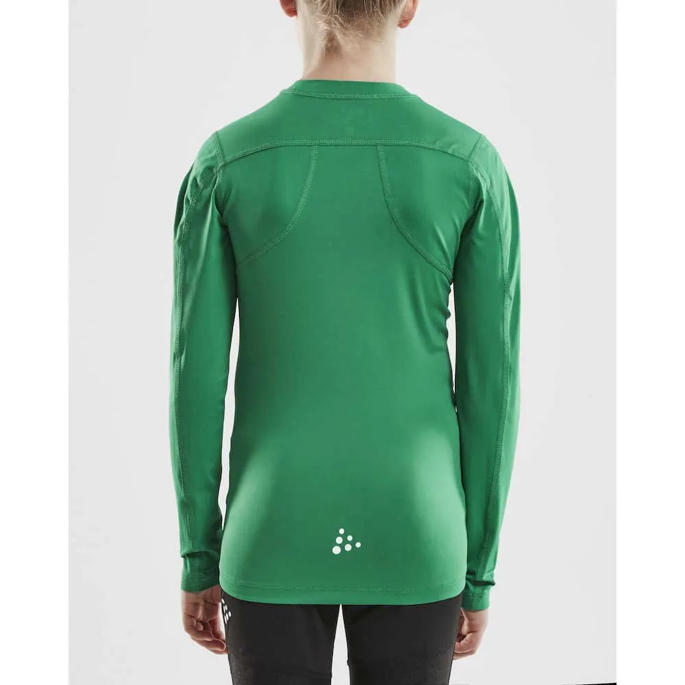 Craft Pro Control Compression Långärmad Baslager, Team green, 8-10Y Craft Pro Control Compression Långärmad Baslager, Team green, 8-10Y
