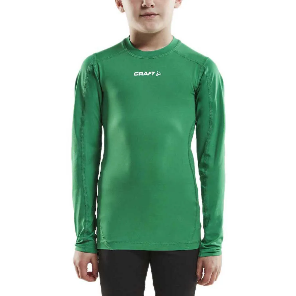 Craft Pro Control Compression Långärmad Baslager, Team green, 8-10Y Craft Pro Control Compression Långärmad Baslager, Team green, 8-10Y