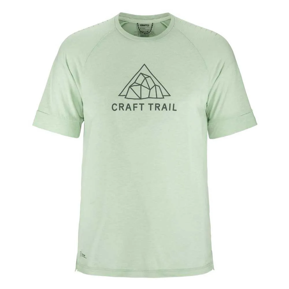Craft Pro Trail Wool T-shirt Med Korta ärmar male, Plexi melange Craft Pro Trail Wool T-shirt Med Korta ärmar male, Plexi melange