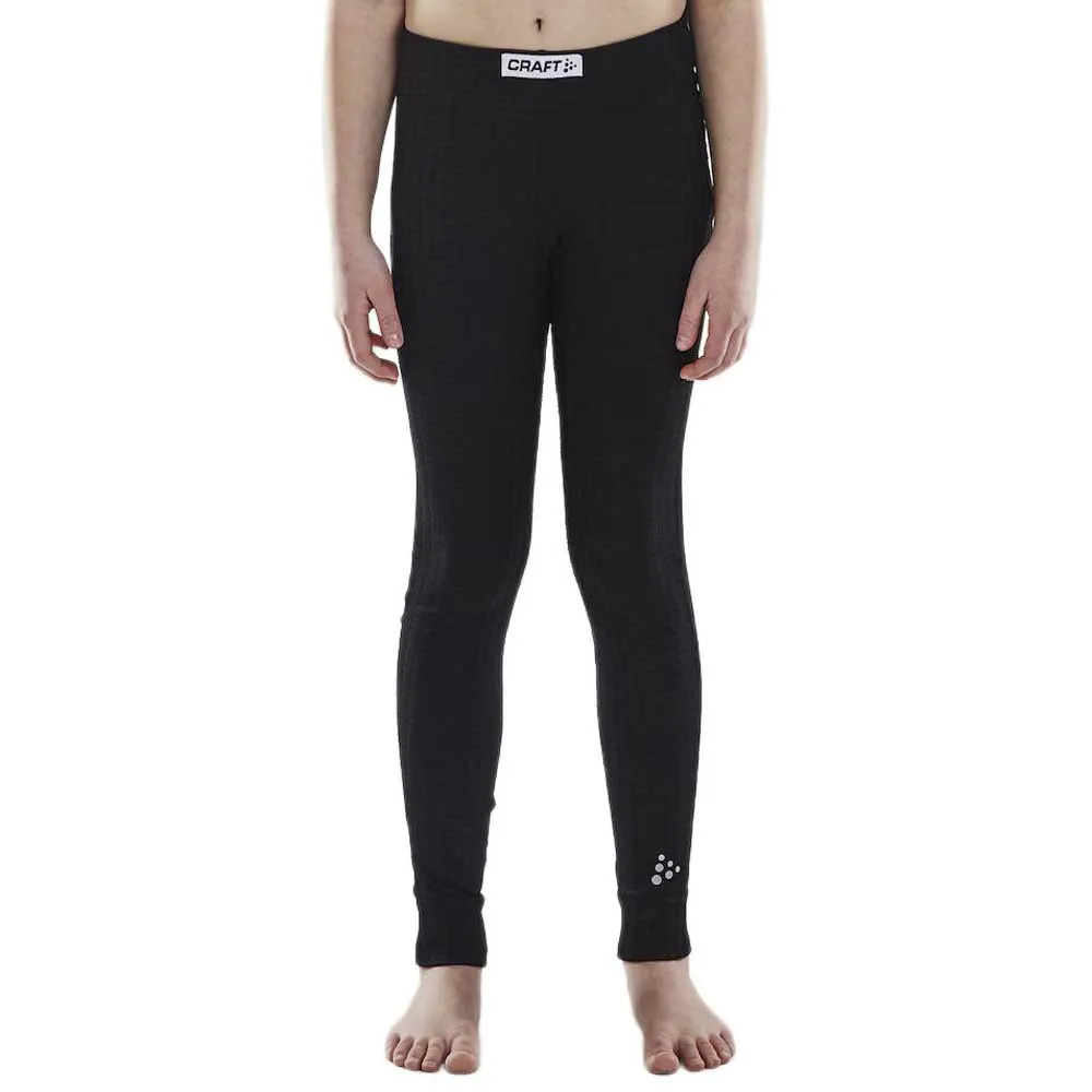 Craft Progress Baslagerbyxor, Black, 10-12Y