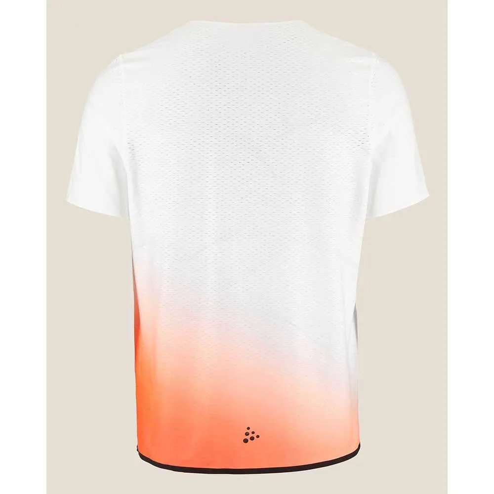 Craft Race Day T-shirt Med Korta ärmar male, White / multi