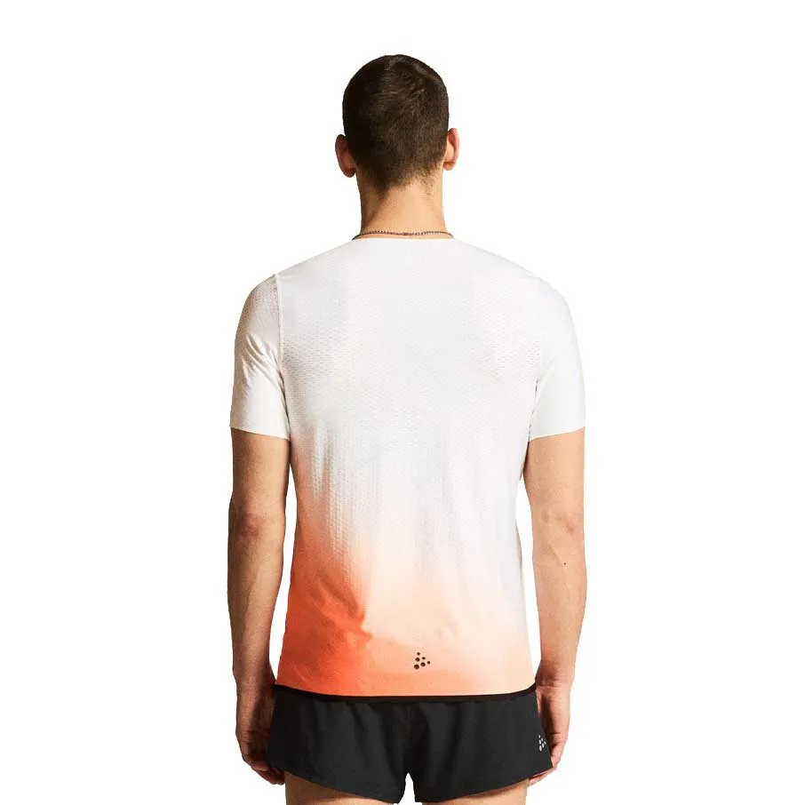 Craft Race Day T-shirt Med Korta ärmar male, White / multi