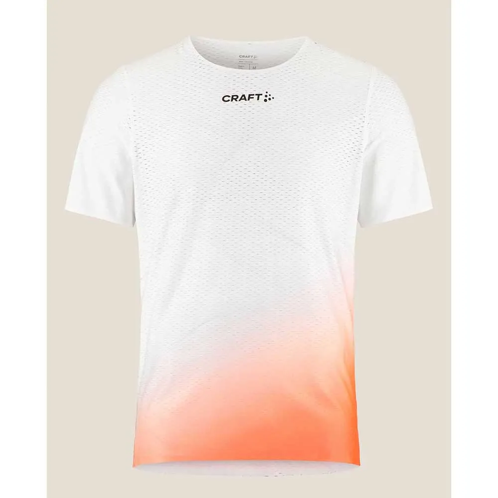 Craft Race Day T-shirt Med Korta ärmar male, White / multi