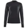 Craft Subz Wool T-shirt Med Lång ärm, Black melange / monument