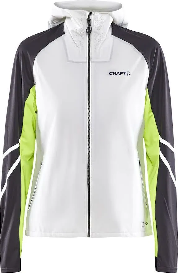 Craft Women's Pro Hydro Lumen Jacket 2, Ash White-Slate