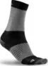 Black/dk grey melange