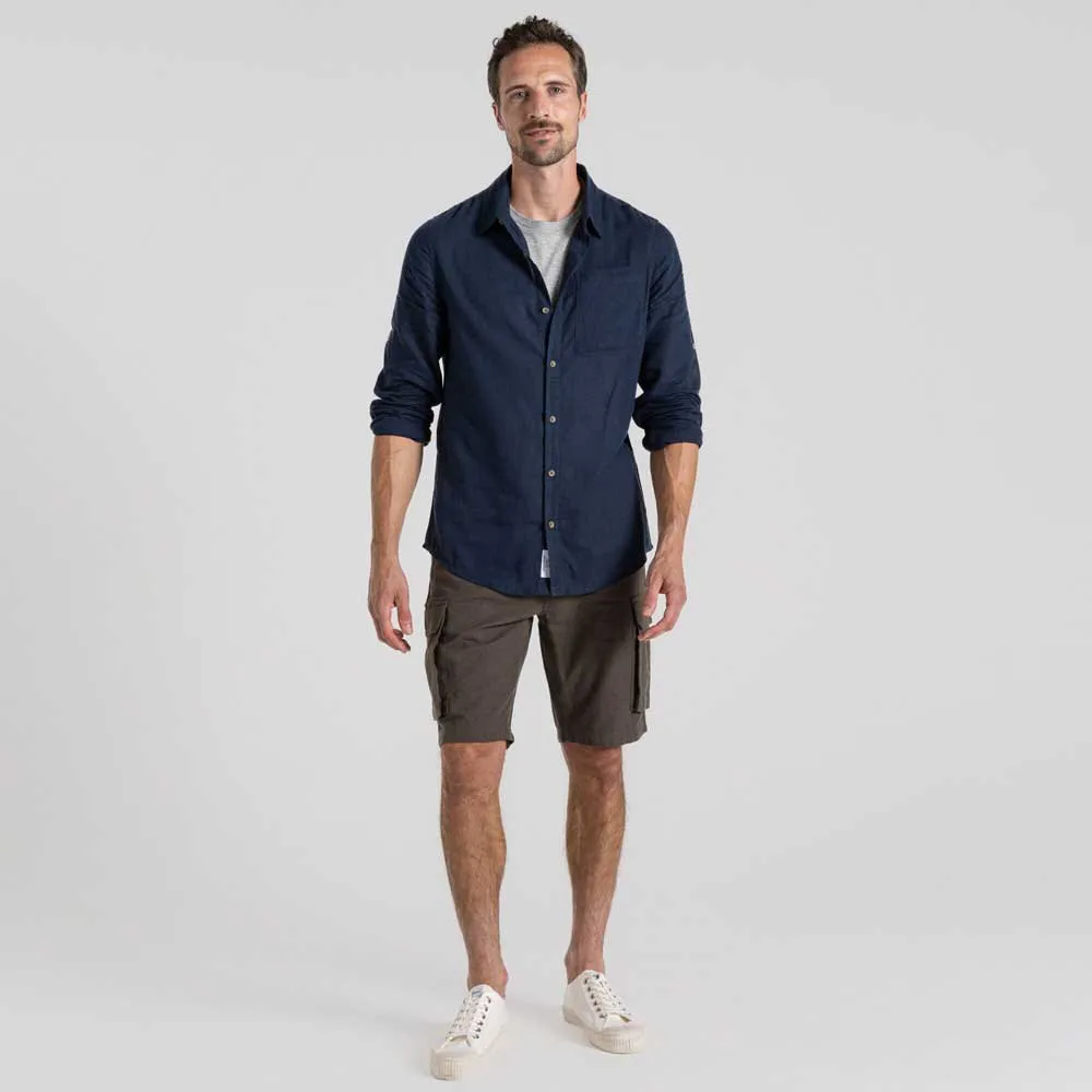 Craghoppers Alexis Skjorta Med Långa ärmar, Blue navy