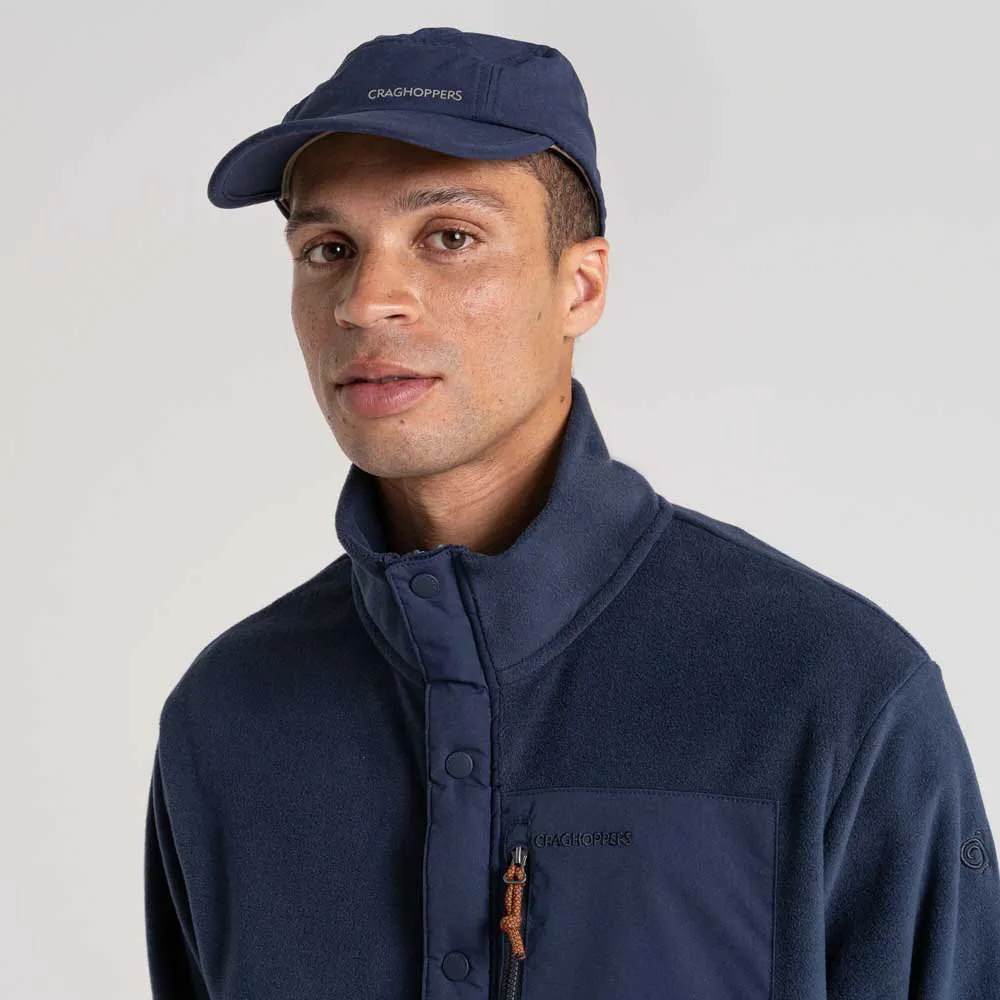 Craghoppers Argo Fleecejacka Med Dragkedja, Blue navy