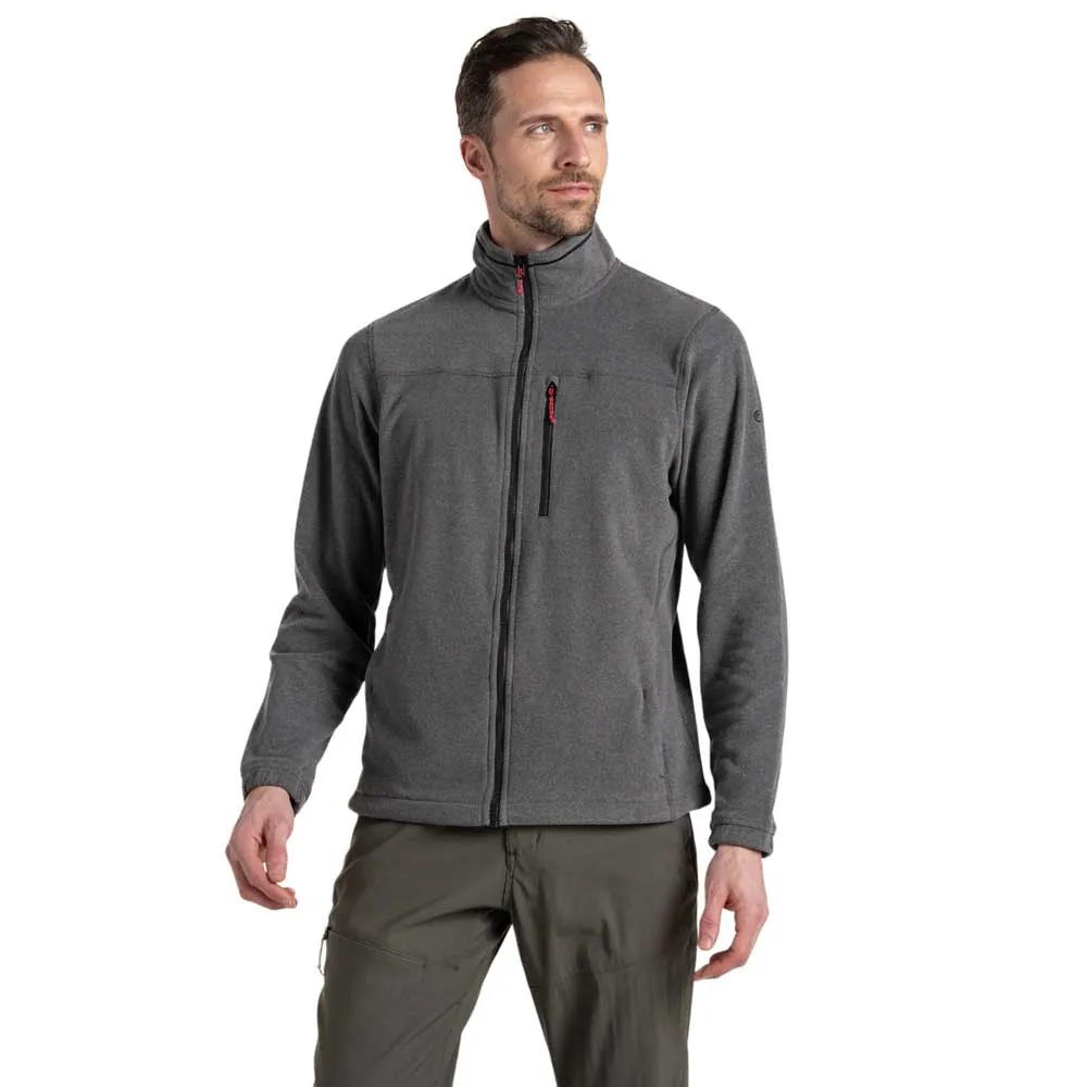 Craghoppers Corey Plus Ii Fleecejacka Med Dragkedja, Black pepper marl