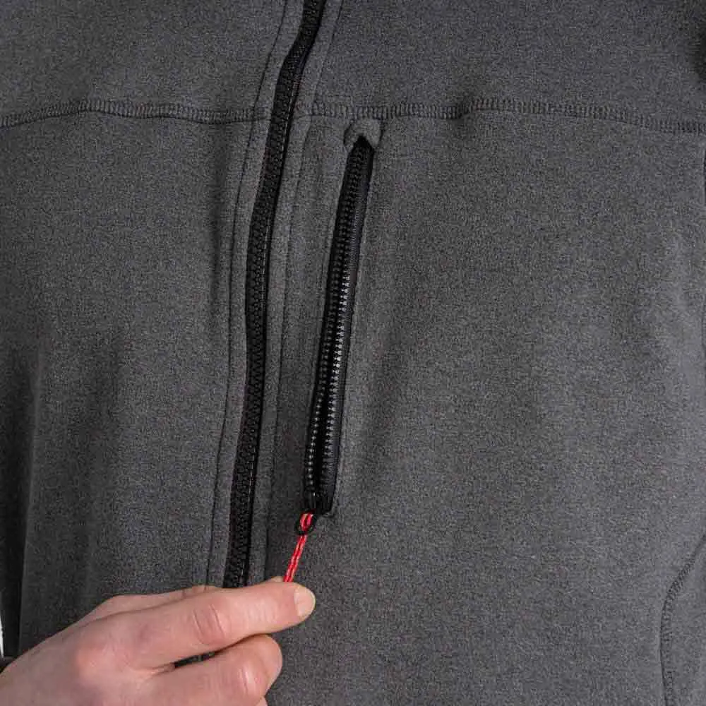 Craghoppers Corey Plus Ii Fleecejacka Med Dragkedja, Black pepper marl
