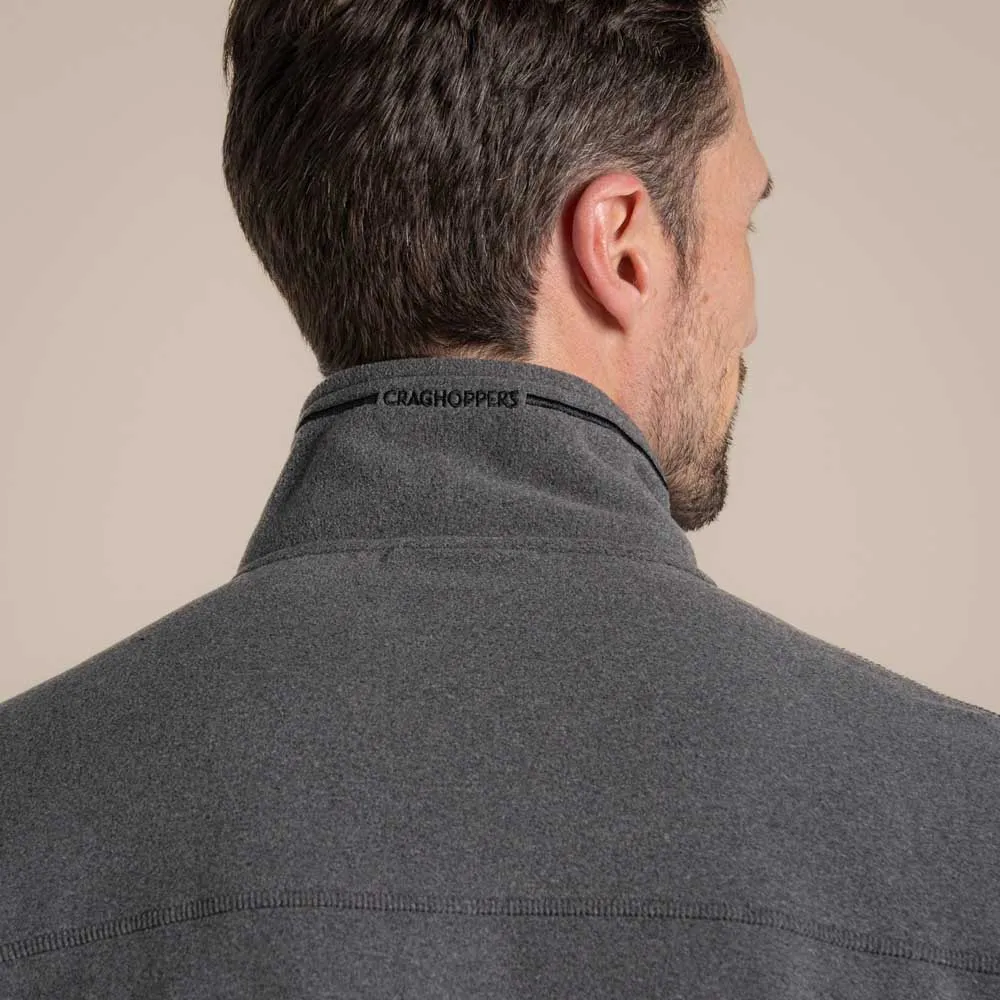Craghoppers Corey Plus Ii Fleecejacka Med Dragkedja, Black pepper marl