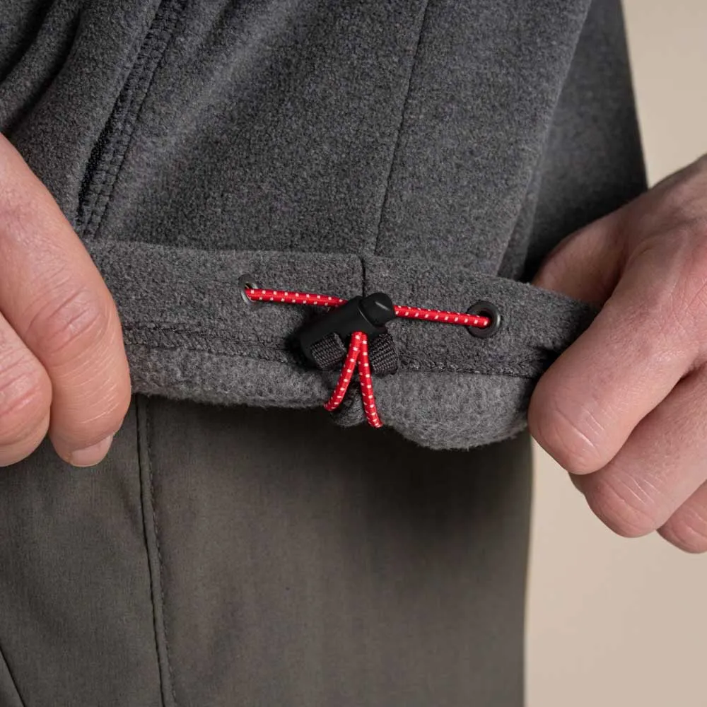Craghoppers Corey Plus Ii Fleecejacka Med Dragkedja, Black pepper marl