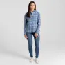 Craghoppers Emie Skjorta Med Långa ärmar, Teak blue marl check