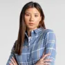 Craghoppers Emie Skjorta Med Långa ärmar, Teak blue marl check