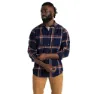 Blue navy check
