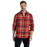 Carnelian orange check