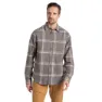 Soft grey marl check