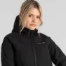Craghoppers Gwen Softshelljacka, Black