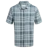 Craghoppers Men's Cartwright Short Sleeved Shirt, Blue Stone Check